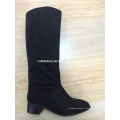 OEM Hot-Sale Low Heels Lady Fashion PU Bottes